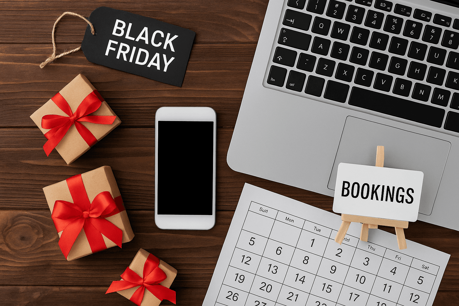 What Black Friday Teaches Us: Why Creative Businesses Need Automated Booking Tools All Year Round