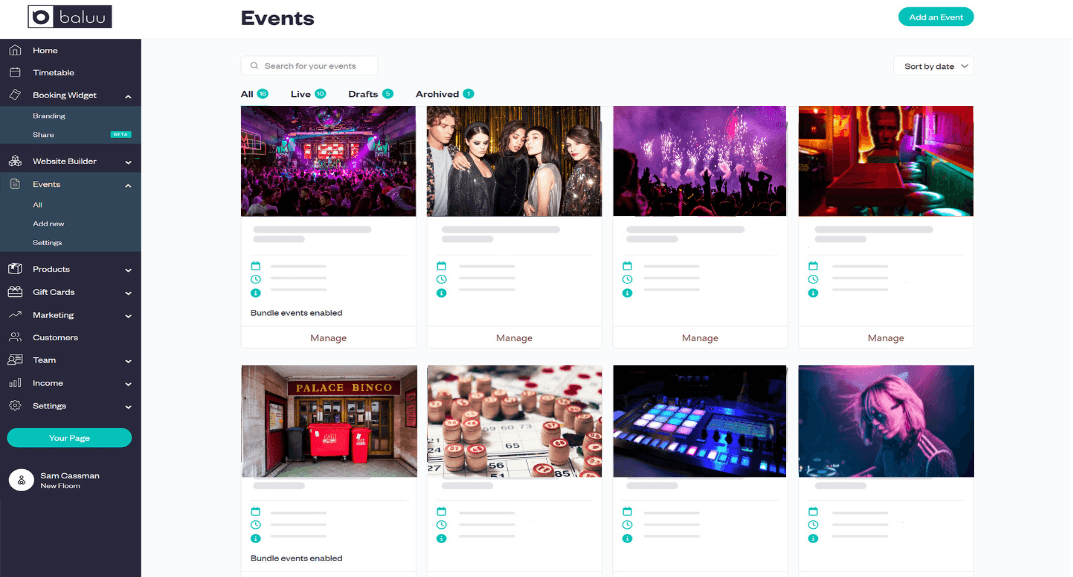 Quick, flexible setup