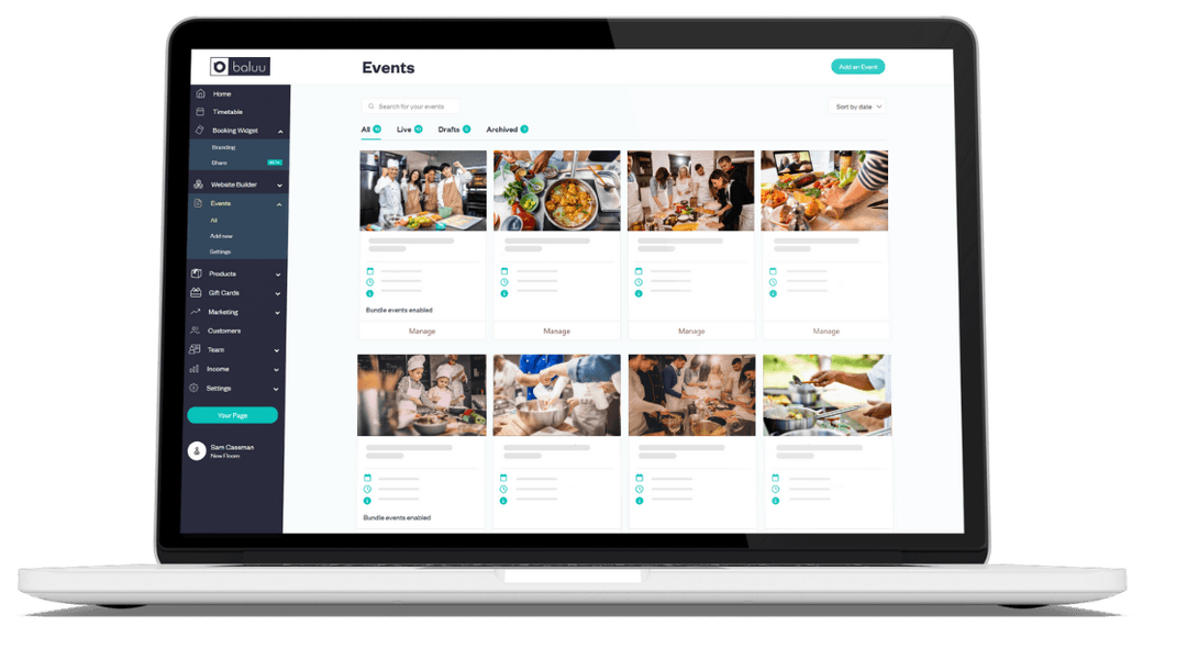 Quick, flexible setup