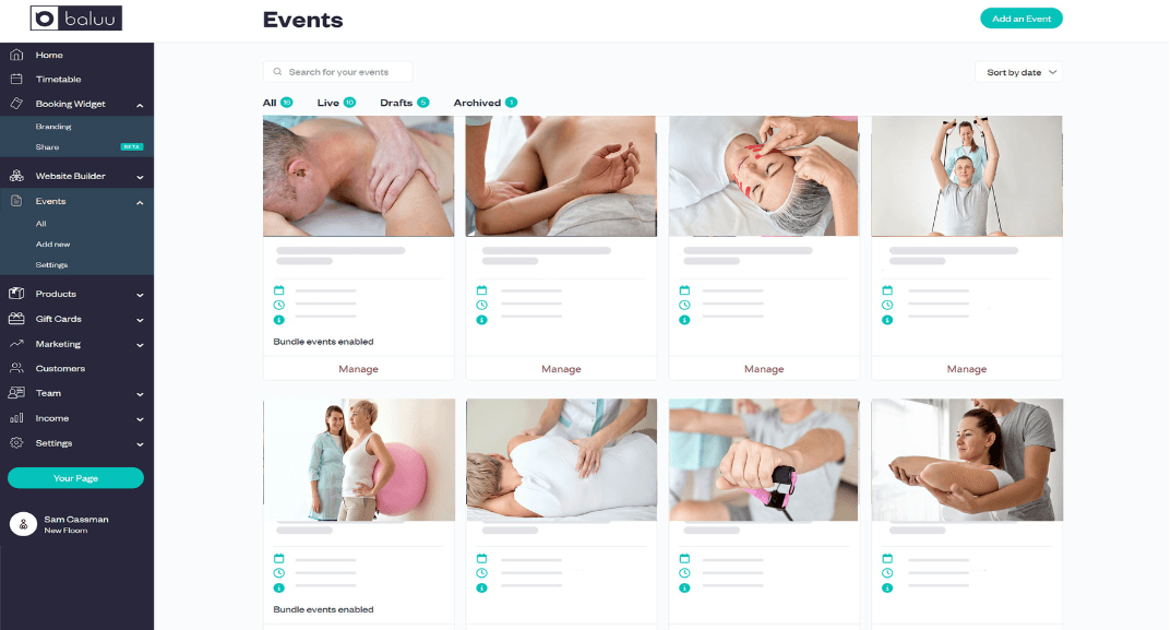 Quick, flexible setup