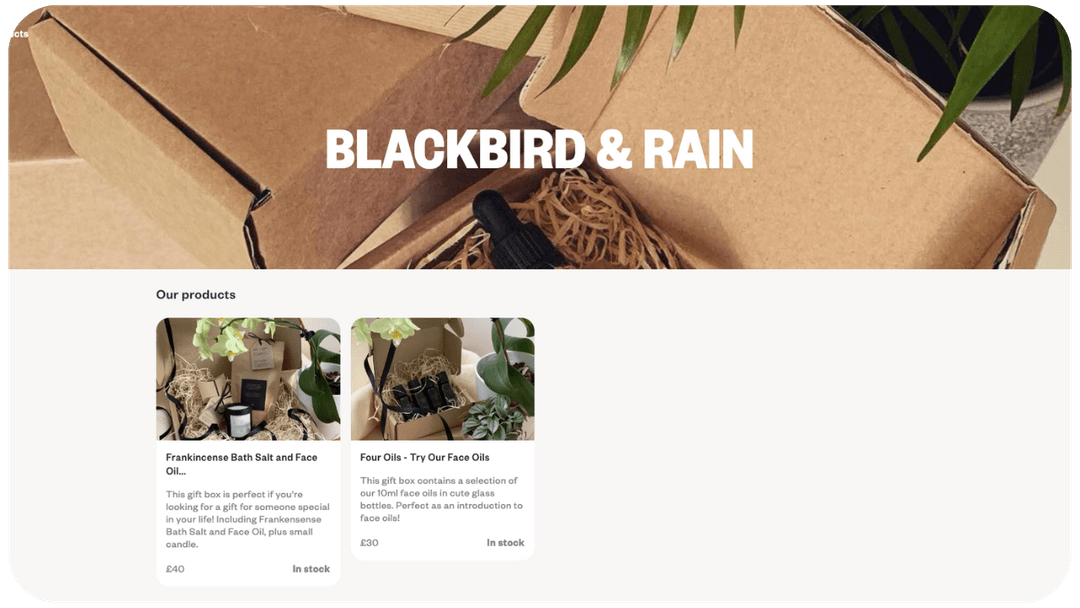 Quick, flexible setup