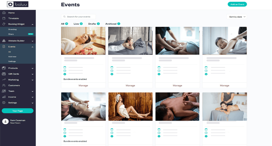 Quick, flexible setup