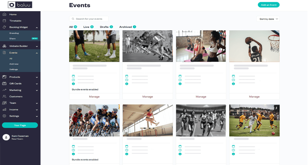 Quick, flexible setup