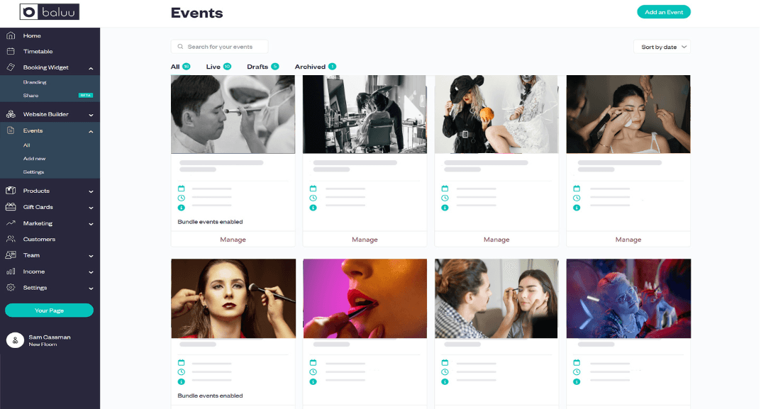 Quick, flexible setup