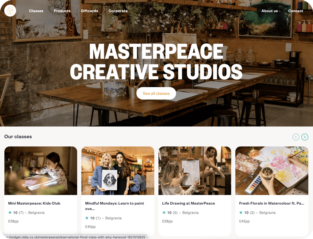 Quick, flexible setup