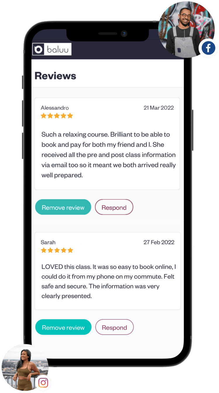 Testimonial section image