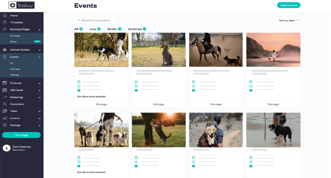 Quick, flexible setup