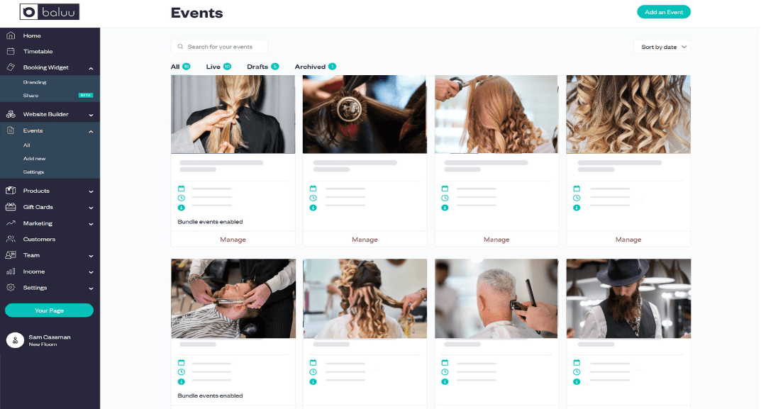 Quick, flexible setup