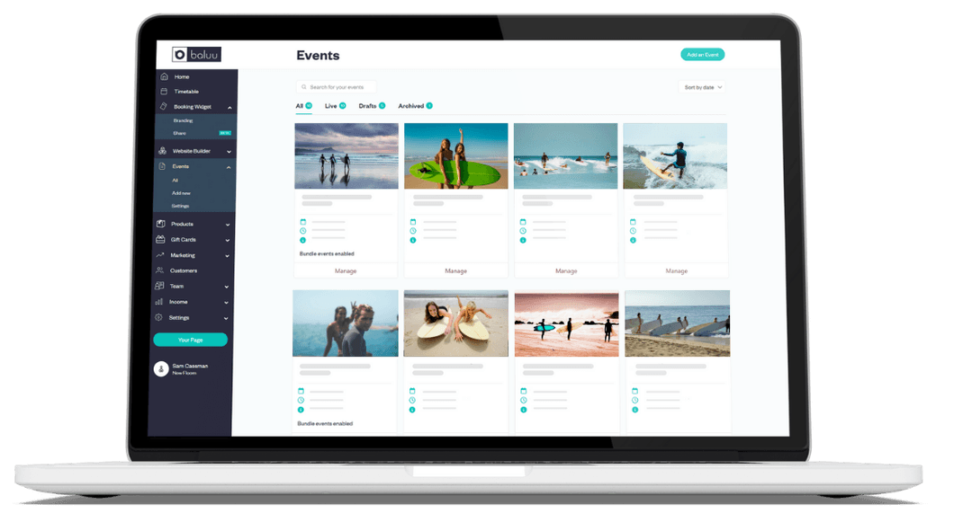 Quick, flexible setup