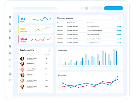 Gym Class & Personal Trainers Booking System