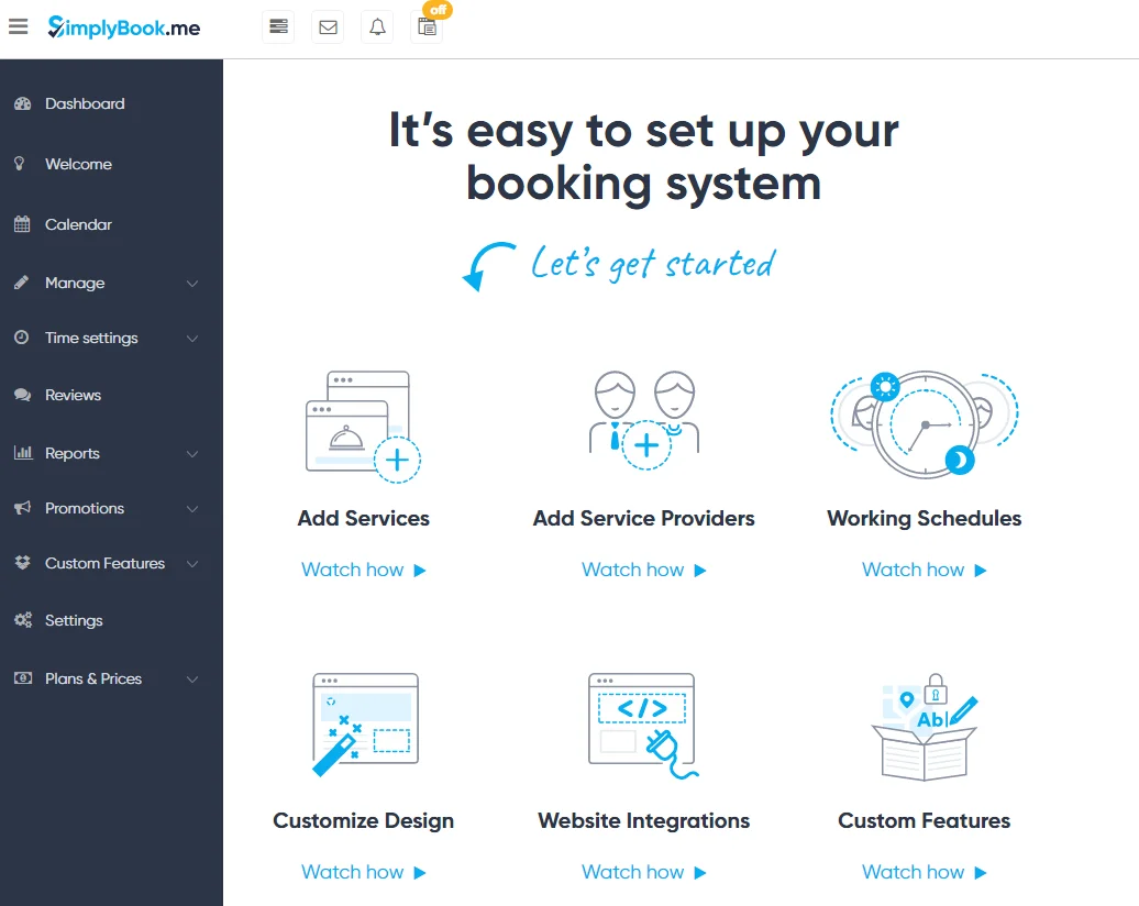 Gym Class & Personal Trainers Booking System