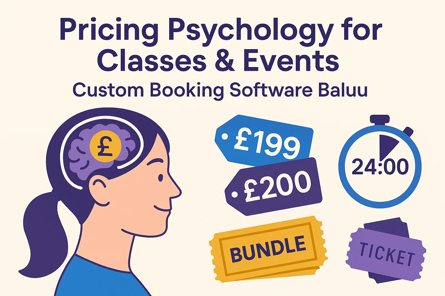 Pricing Psychology for Classes & Events with Custom Booking Software Baluu: How Small Tweaks Boost Bookings
