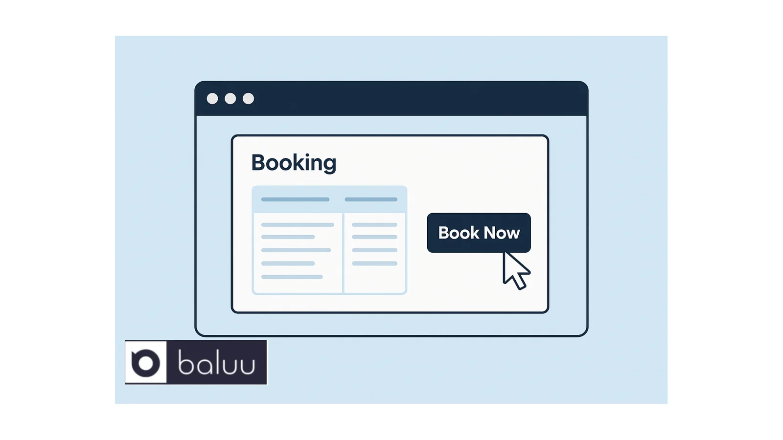 Why Embedding Baluu Custom Booking Software on Your Website Boosts Professionalism & Trust